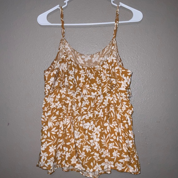 Floral Ruffle Tank - Picture 3 of 4